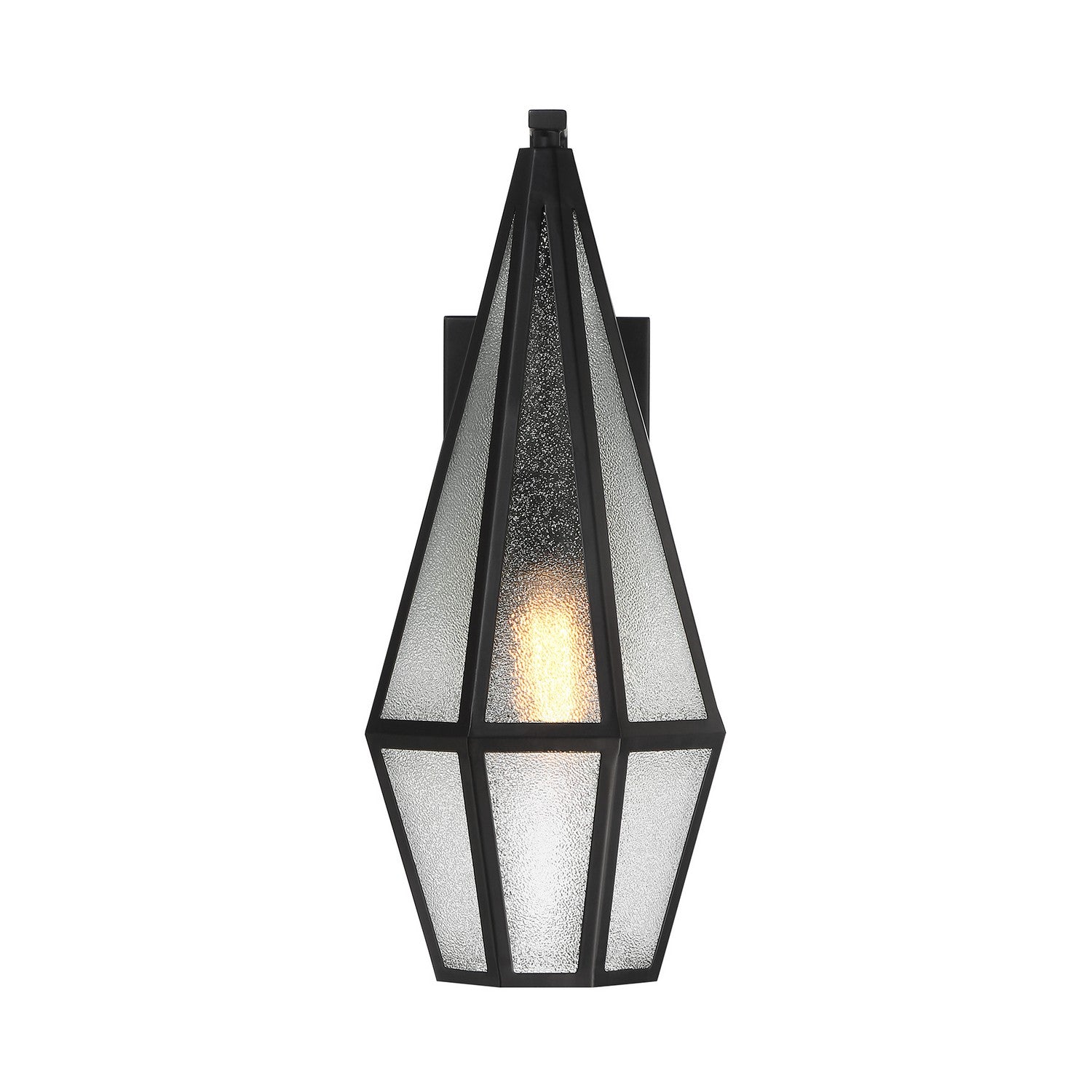 Savoy House - 5-709-BK - One Light Outdoor Wall Lantern - Peninsula - Matte Black