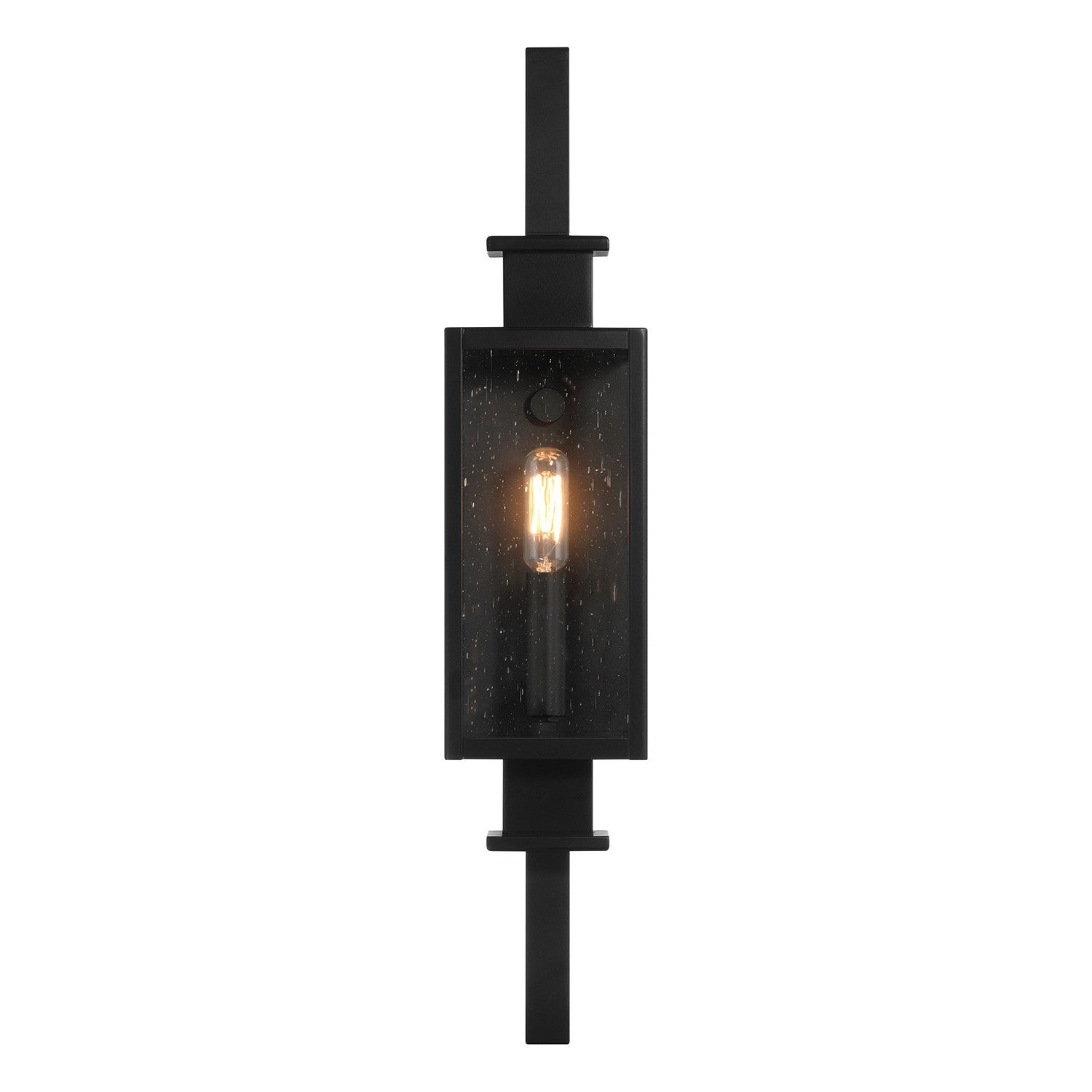 Savoy House - 5-825-BK - One Light Outdoor Wall Lantern - Ascott - Matte Black