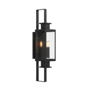 Savoy House - 5-829-BK - Three Light Outdoor Wall Lantern - Ascott - Matte Black