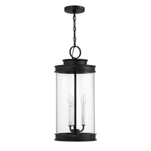 Savoy House - 5-901-BK - Three Light Outdoor Hanging Lantern - Englewood - Matte Black