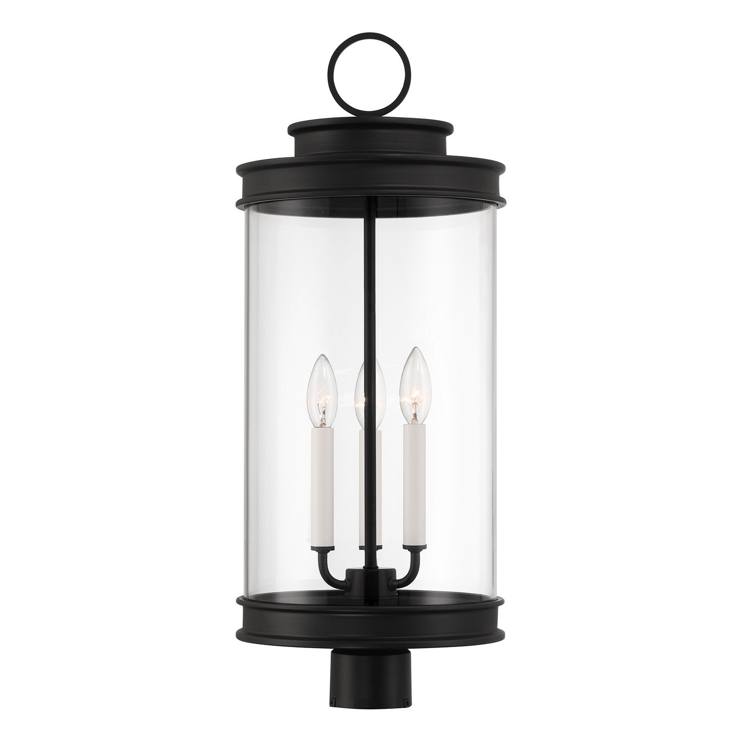 Savoy House - 5-902-BK - Three Light Outdoor Post Lantern - Englewood - Matte Black