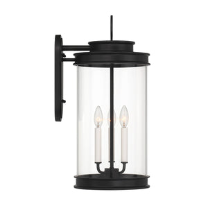 Savoy House - 5-903-BK - Three Light Outdoor Wall Lantern - Englewood - Matte Black