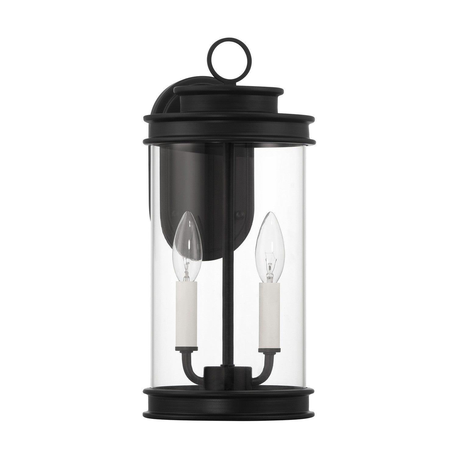 Savoy House - 5-904-BK - Two Light Outdoor Wall Lantern - Englewood - Matte Black