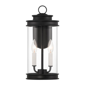 Savoy House - 5-904-BK - Two Light Outdoor Wall Lantern - Englewood - Matte Black