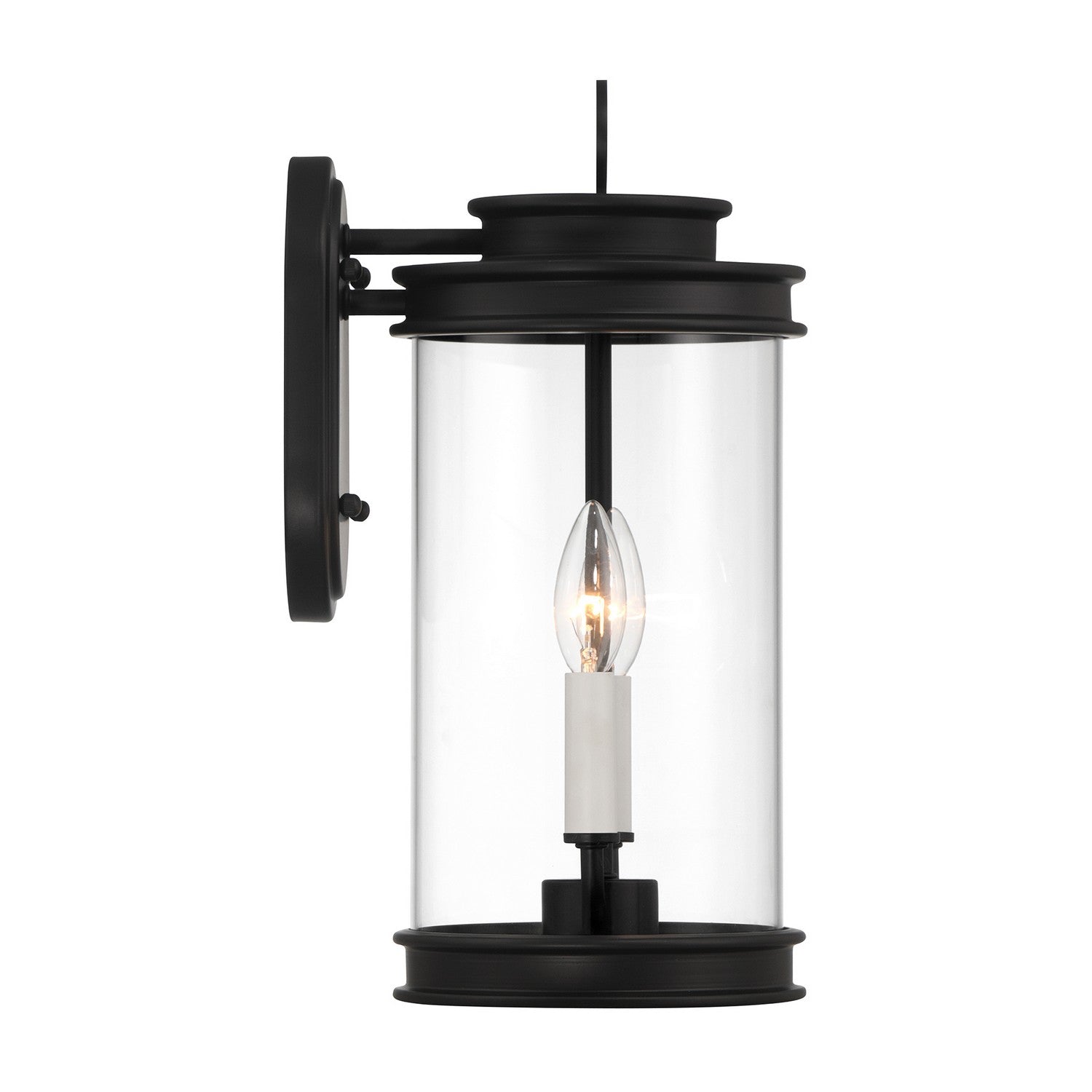 Savoy House - 5-904-BK - Two Light Outdoor Wall Lantern - Englewood - Matte Black