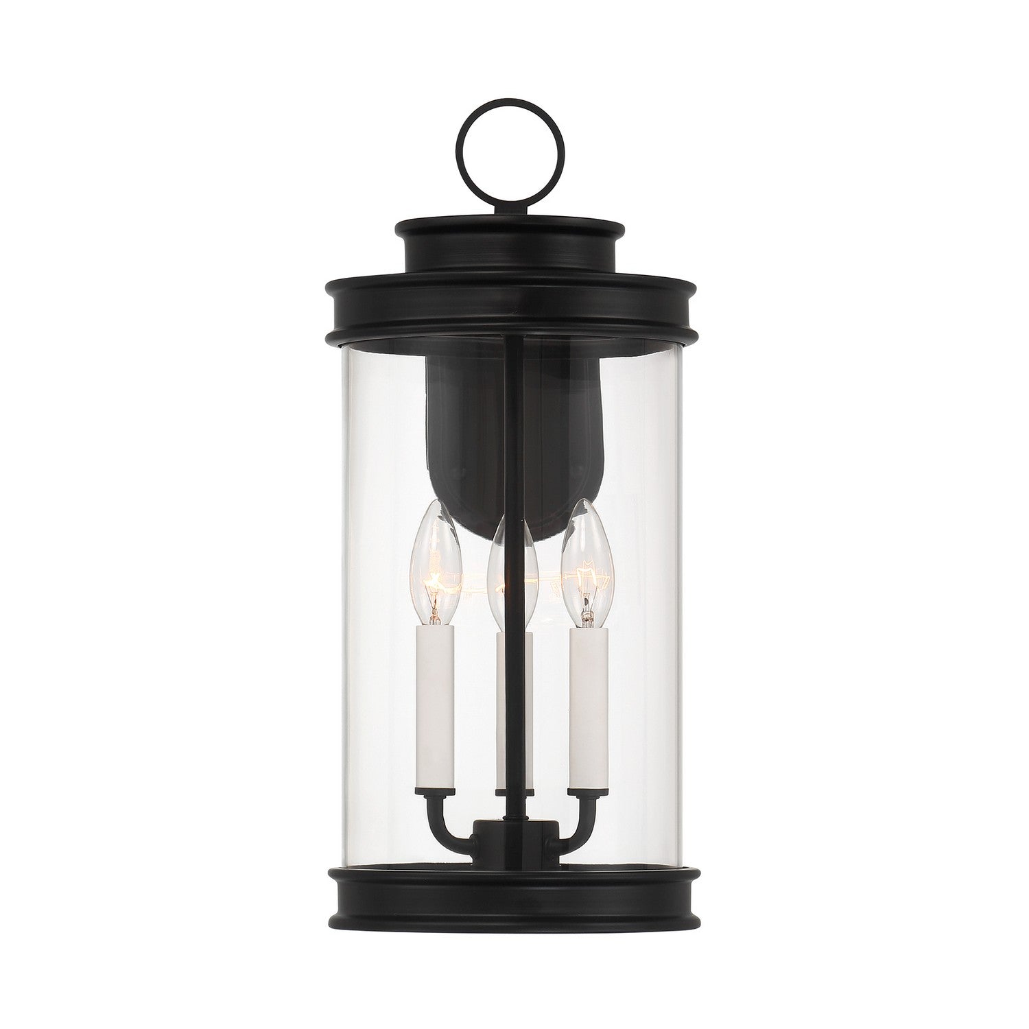 Savoy House - 5-905-BK - Three Light Outdoor Wall Lantern - Englewood - Matte Black