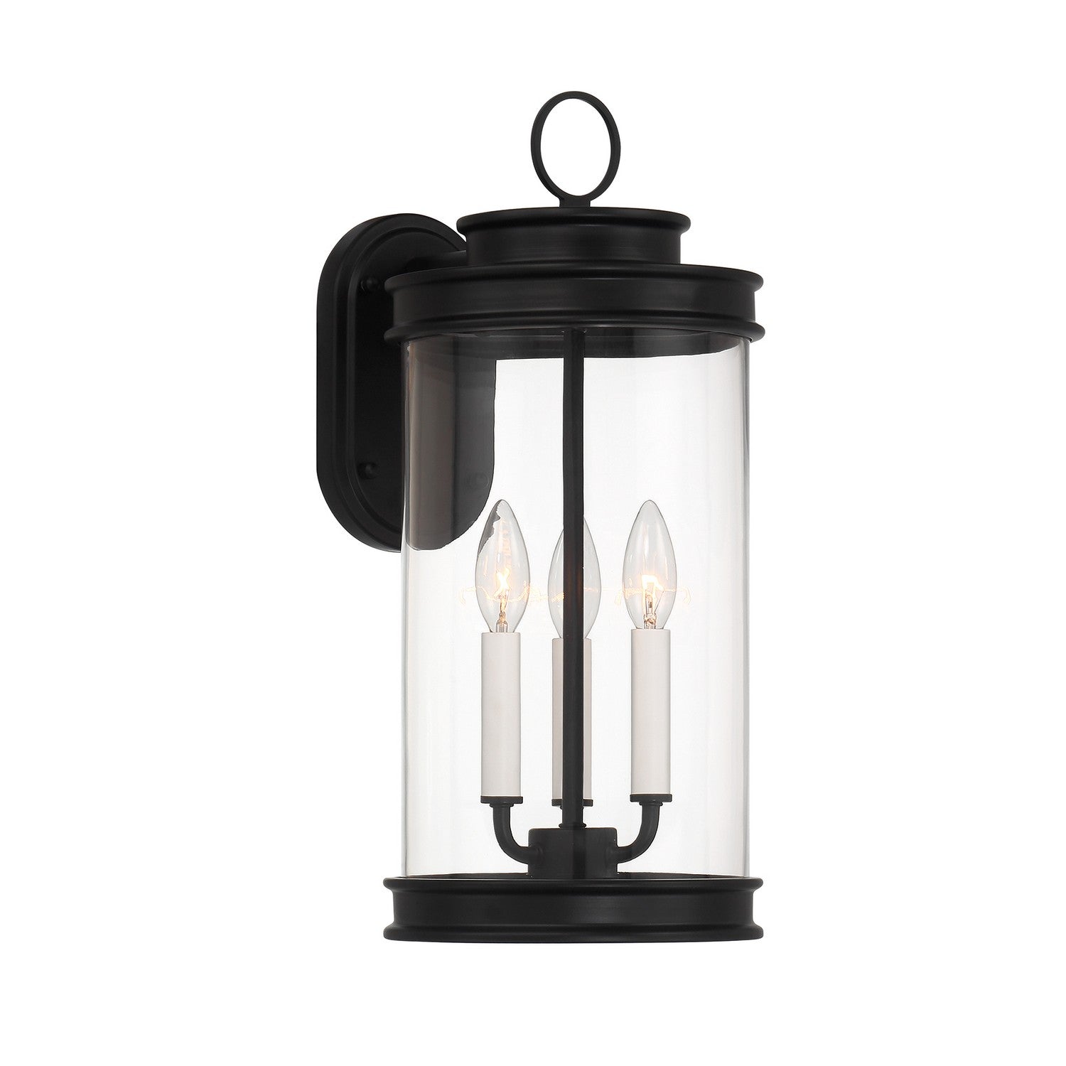 Savoy House - 5-905-BK - Three Light Outdoor Wall Lantern - Englewood - Matte Black