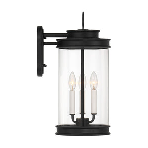 Savoy House - 5-905-BK - Three Light Outdoor Wall Lantern - Englewood - Matte Black