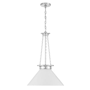 Savoy House - 7-1011-1-109 - One Light Pendant - Myers - Polished Nickel