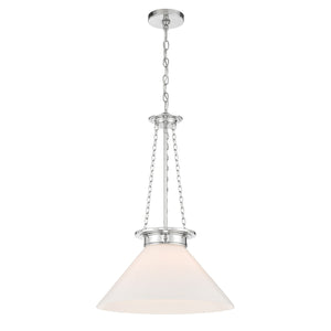 Savoy House - 7-1011-1-109 - One Light Pendant - Myers - Polished Nickel