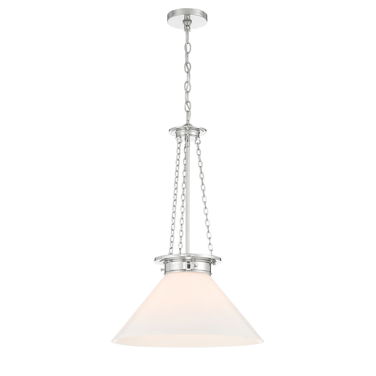 Savoy House - 7-1011-1-109 - One Light Pendant - Myers - Polished Nickel