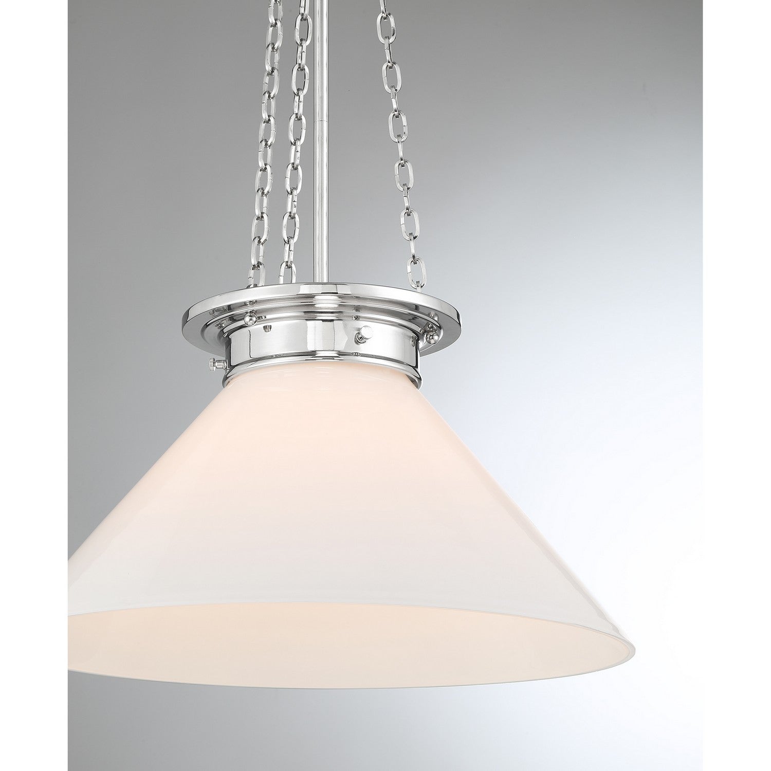 Savoy House - 7-1011-1-109 - One Light Pendant - Myers - Polished Nickel