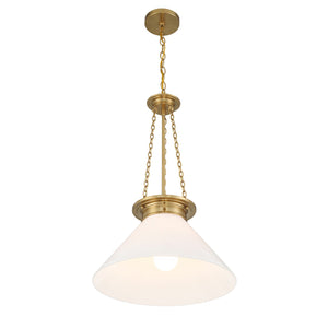 Savoy House - 7-1011-1-322 - One Light Pendant - Myers - Warm Brass