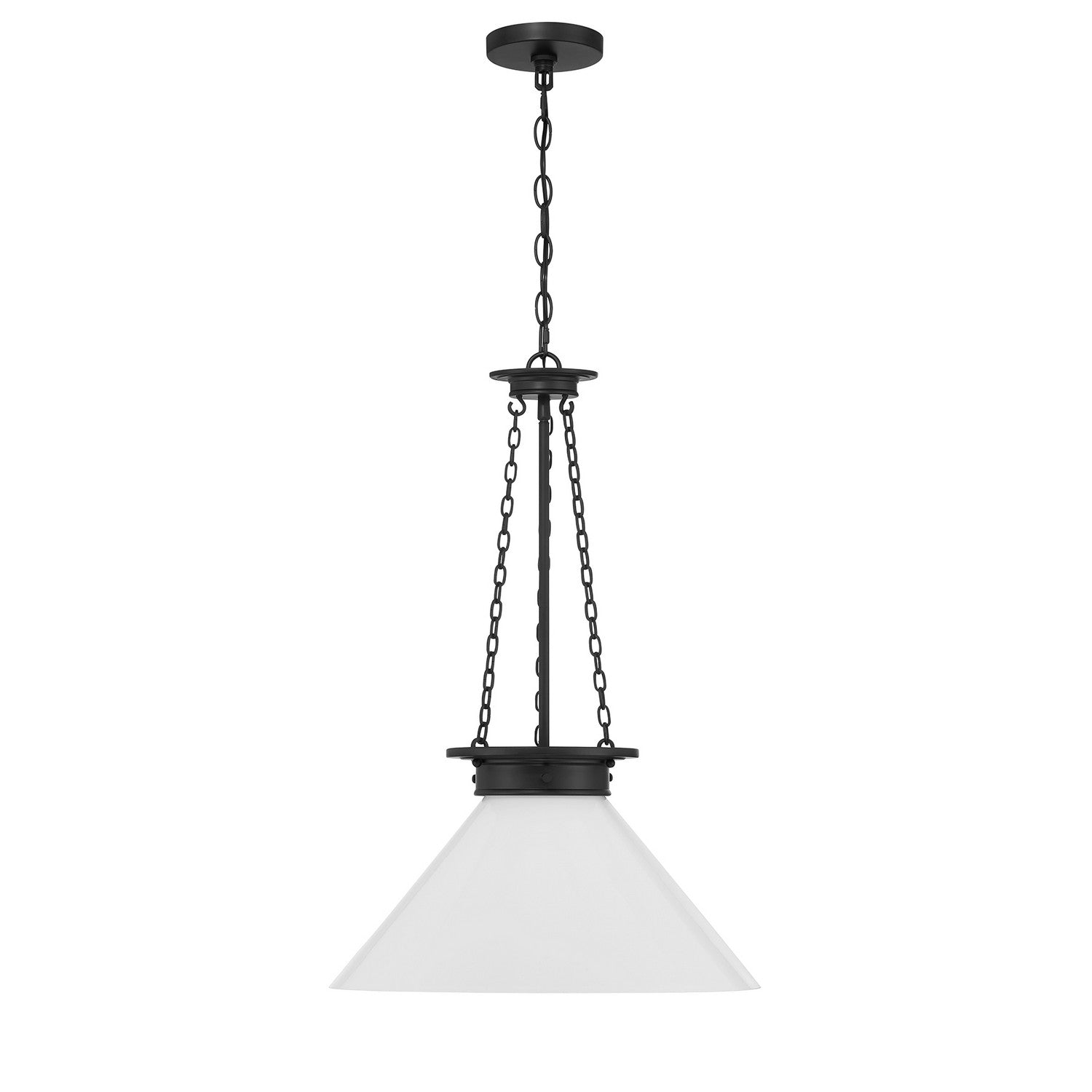 Savoy House - 7-1011-1-89 - One Light Pendant - Myers - Matte Black