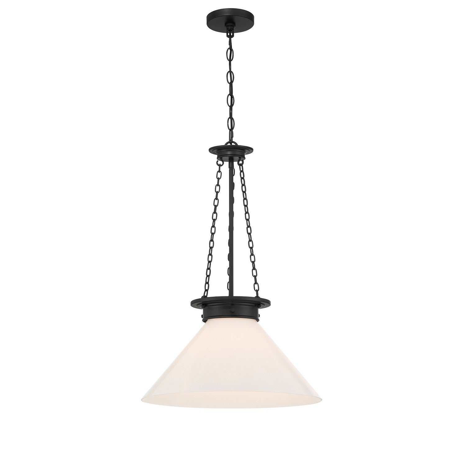 Savoy House - 7-1011-1-89 - One Light Pendant - Myers - Matte Black