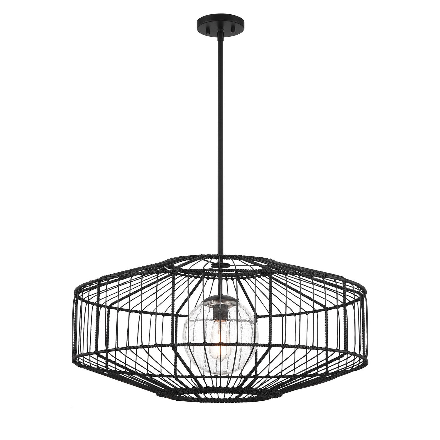 Savoy House - 7-1429-1-89 - One Light Pendant - Marcy - Matte Black