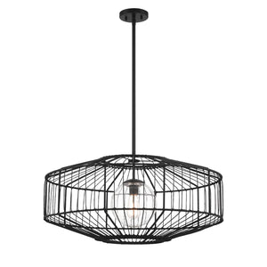 Savoy House - 7-1429-1-89 - One Light Pendant - Marcy - Matte Black