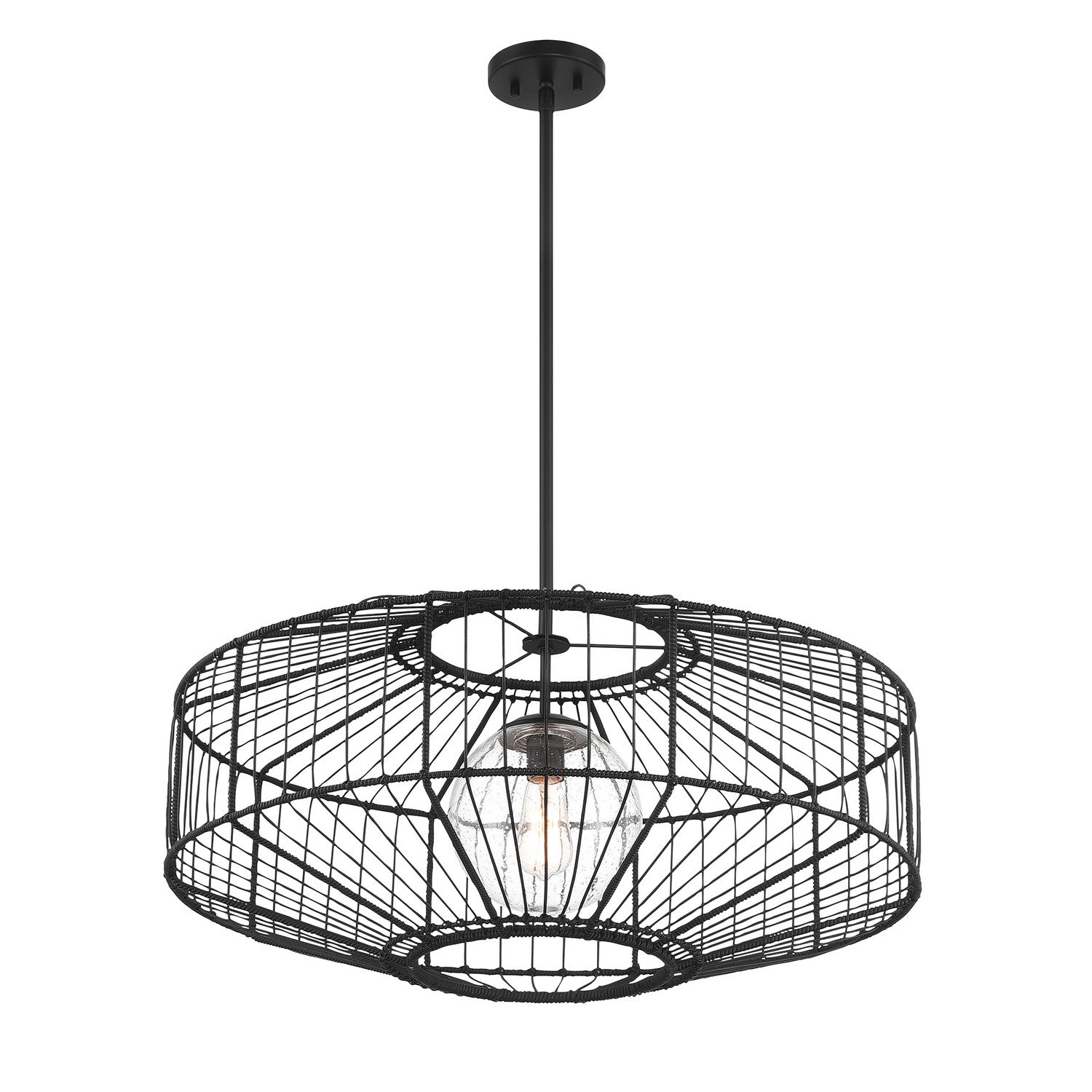 Savoy House - 7-1429-1-89 - One Light Pendant - Marcy - Matte Black