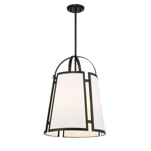 Savoy House - 7-6304-4-89 - Four Light Pendant - Chartwell - Matte Black