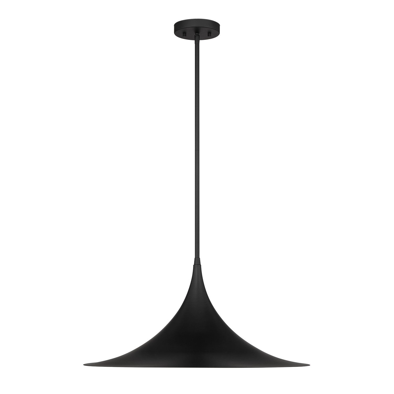 Savoy House - 7-7639-1-89 - One Light Pendant - Bowdin - Matte Black