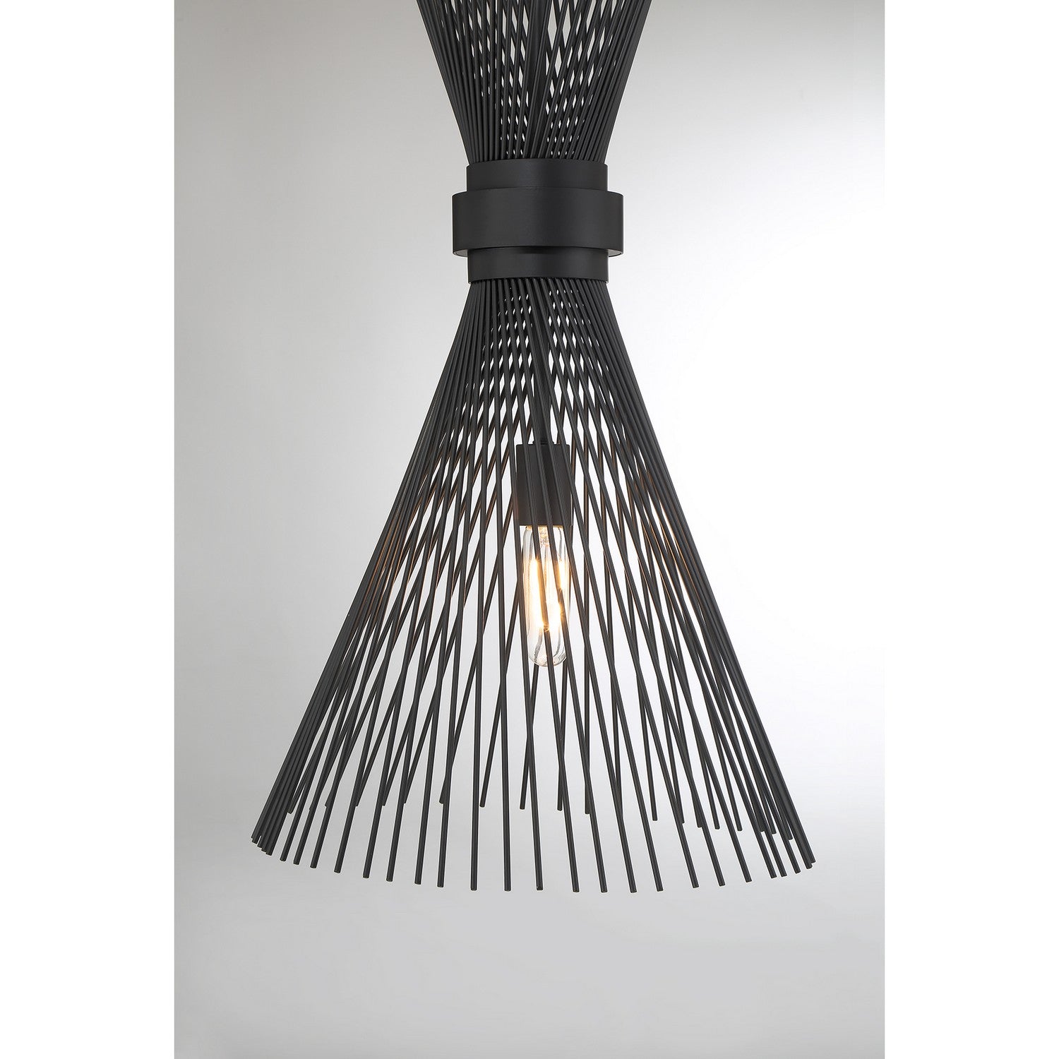 Savoy House - 7-9602-1-89 - One Light Pendant - Longfellow - Matte Black