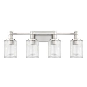 Savoy House - 8-1102-4-146 - Four Light Bathroom Vanity - Concord - Silver and Polished Nickel