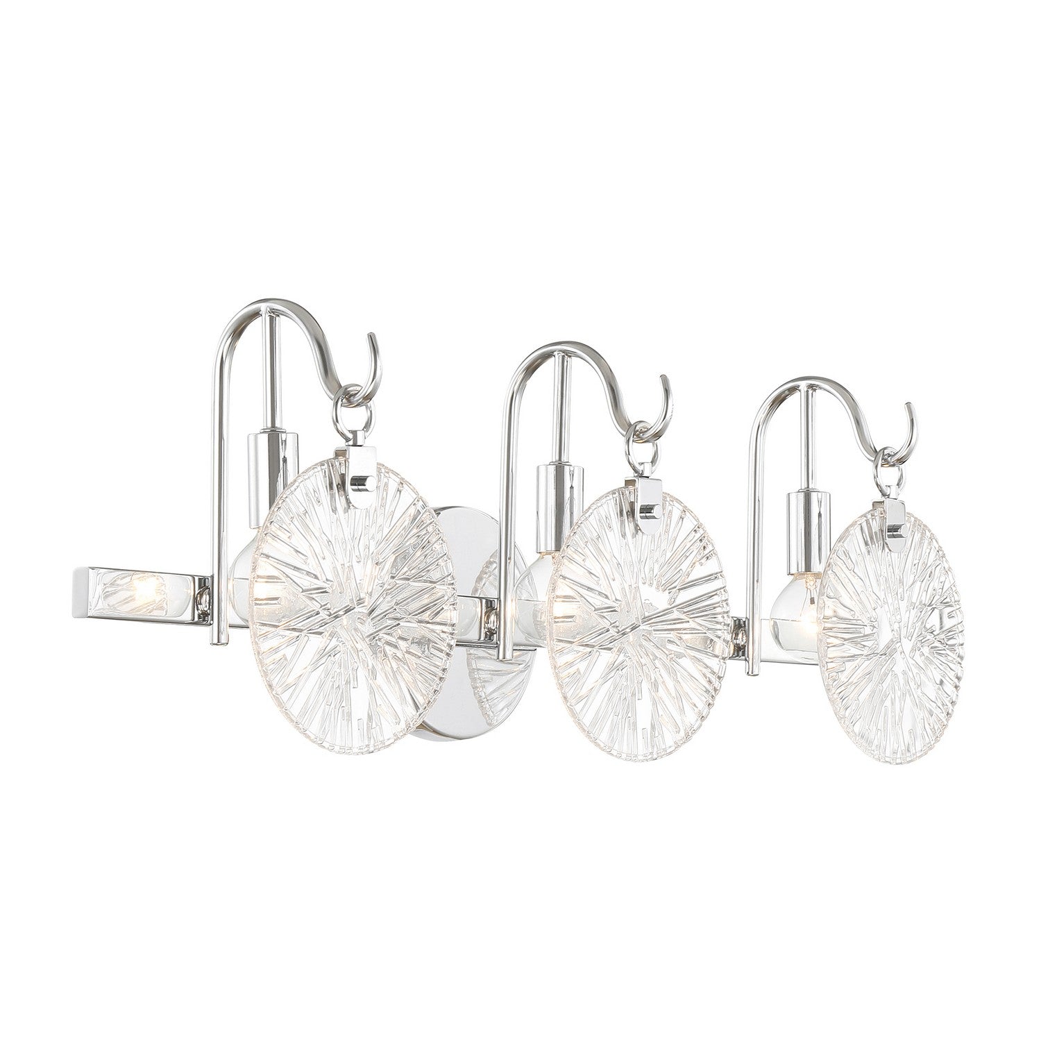 Savoy House - 8-3981-3-11 - Three Light Bathroom Vanity - Addison - Polished Chrome