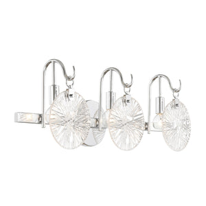 Savoy House - 8-3981-3-11 - Three Light Bathroom Vanity - Addison - Polished Chrome