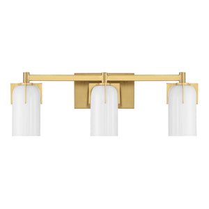 Savoy House - 8-4128-3-322 - Three Light Bathroom Vanity - Caldwell - Warm Brass