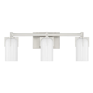 Savoy House - 8-4128-3-SN - Three Light Bathroom Vanity - Caldwell - Satin Nickel