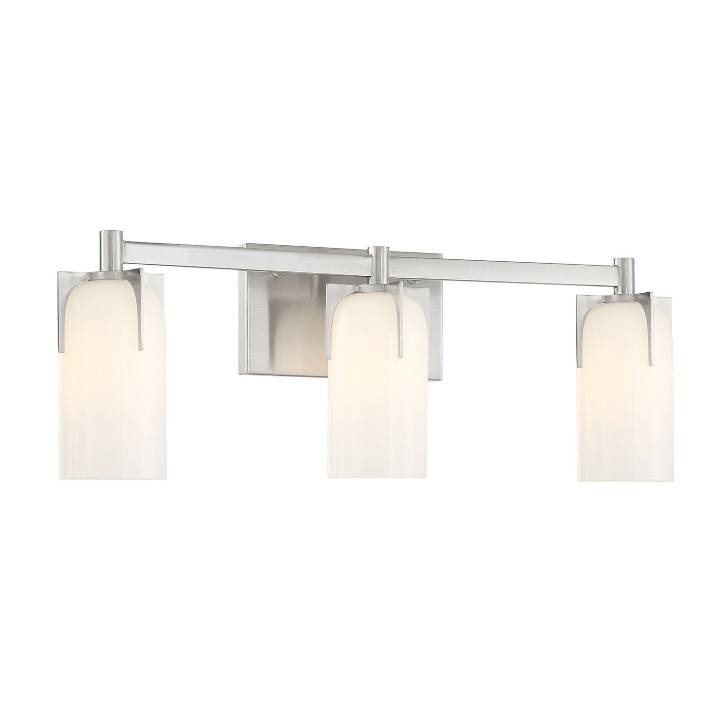 Savoy House - 8-4128-3-SN - Three Light Bathroom Vanity - Caldwell - Satin Nickel