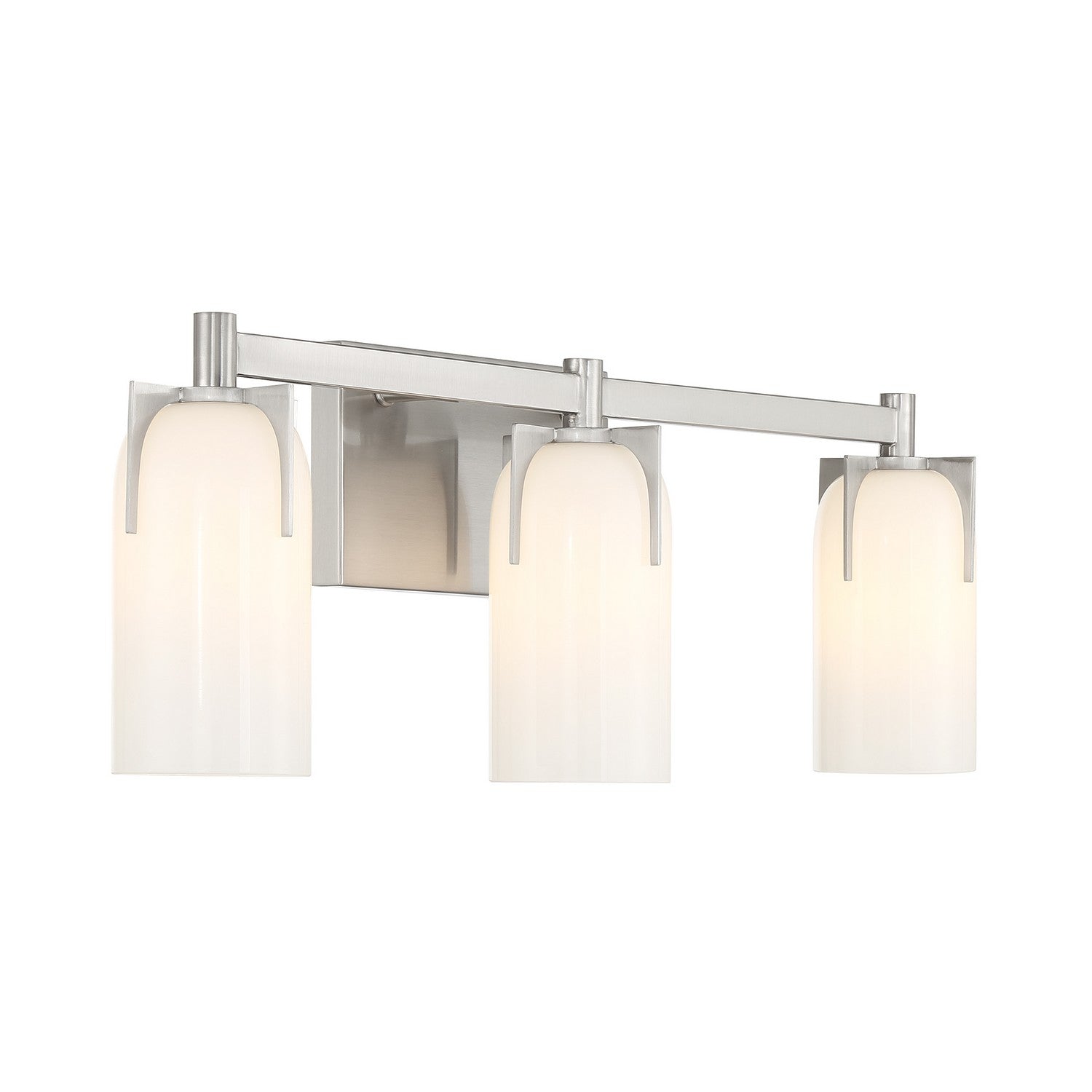 Savoy House - 8-4128-3-SN - Three Light Bathroom Vanity - Caldwell - Satin Nickel