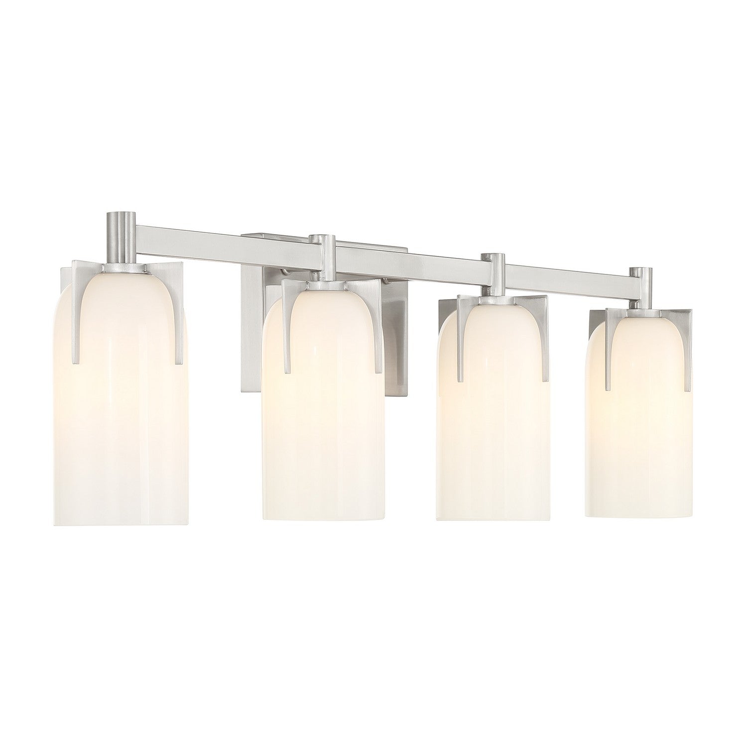 Savoy House - 8-4128-4-SN - Four Light Bathroom Vanity - Caldwell - Satin Nickel