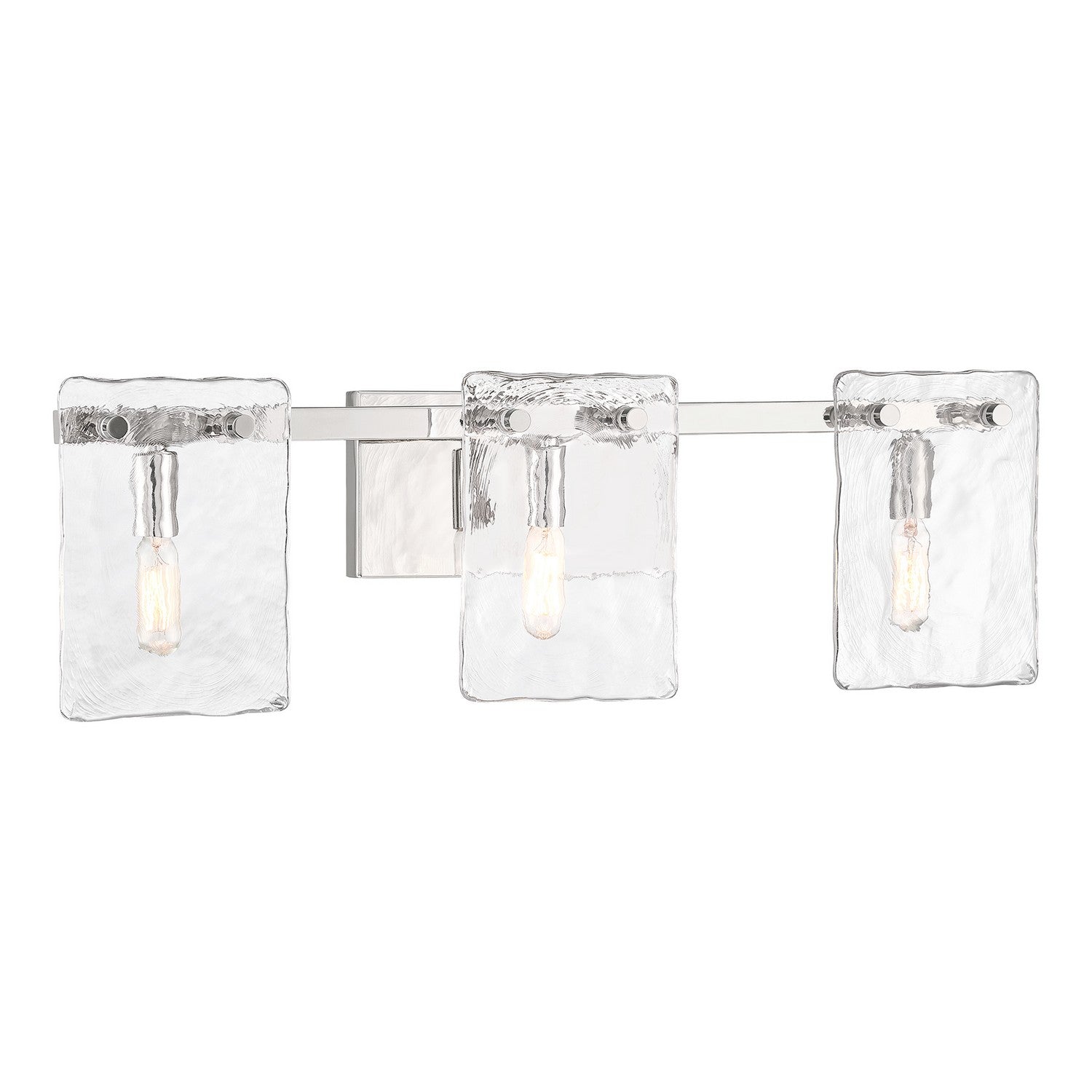 Savoy House - 8-8204-3-109 - Three Light Bathroom Vanity - Genry - Polished Nickel