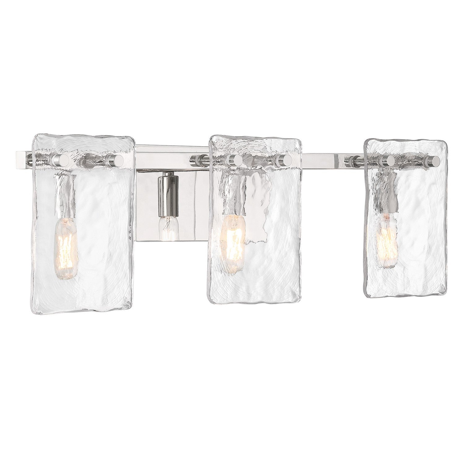 Savoy House - 8-8204-3-109 - Three Light Bathroom Vanity - Genry - Polished Nickel