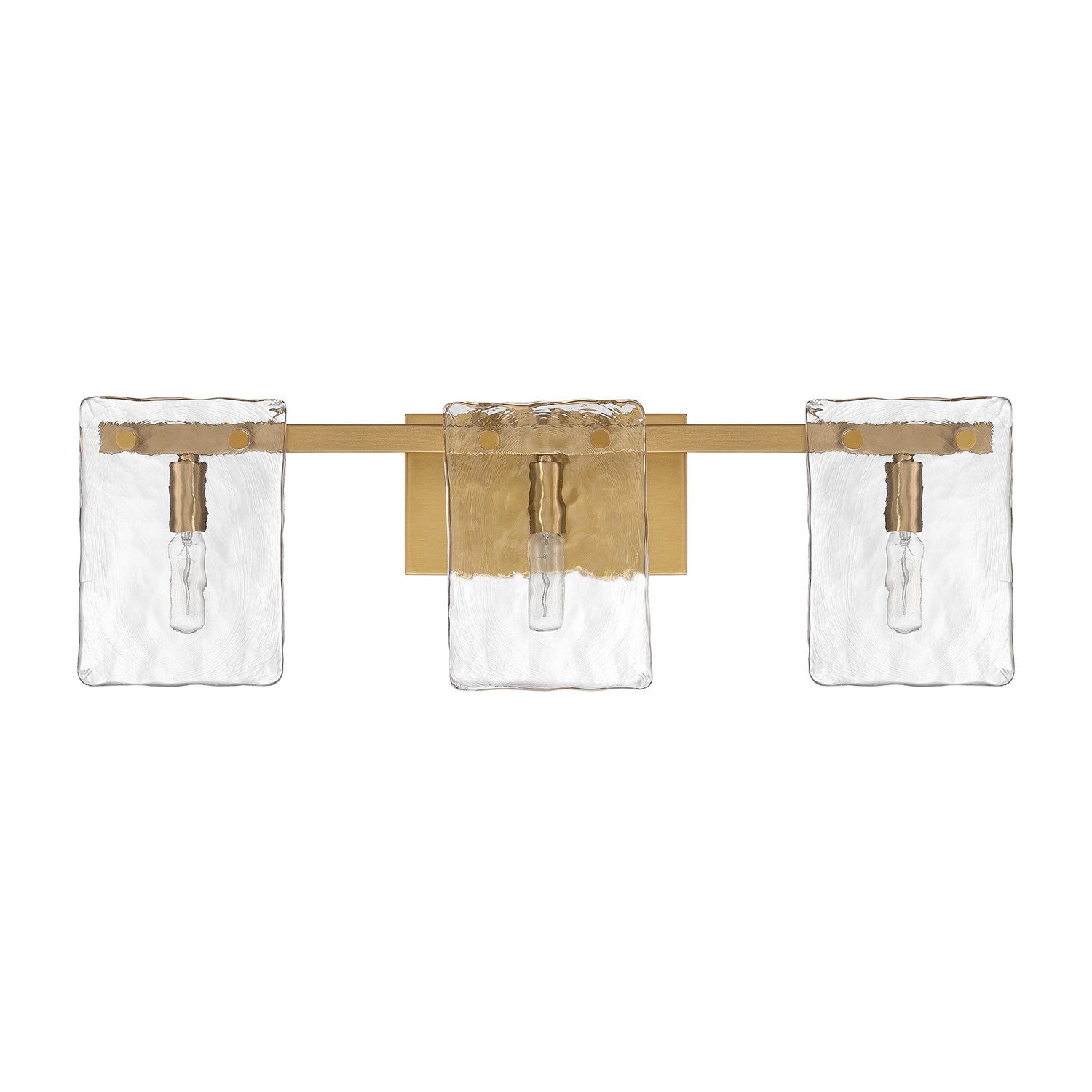 Savoy House - 8-8204-3-322 - Three Light Bathroom Vanity - Genry - Warm Brass