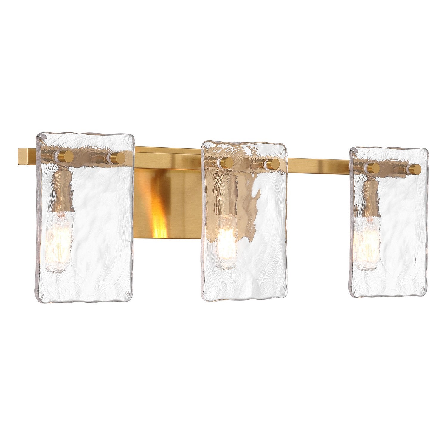 Savoy House - 8-8204-3-322 - Three Light Bathroom Vanity - Genry - Warm Brass