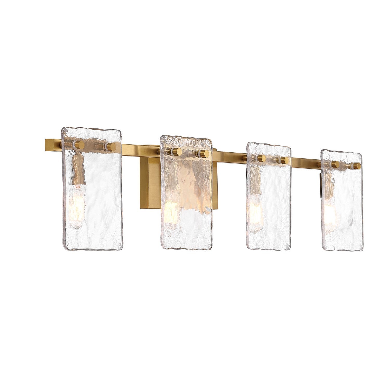 Savoy House - 8-8204-4-322 - Four Light Bathroom Vanity - Genry - Warm Brass