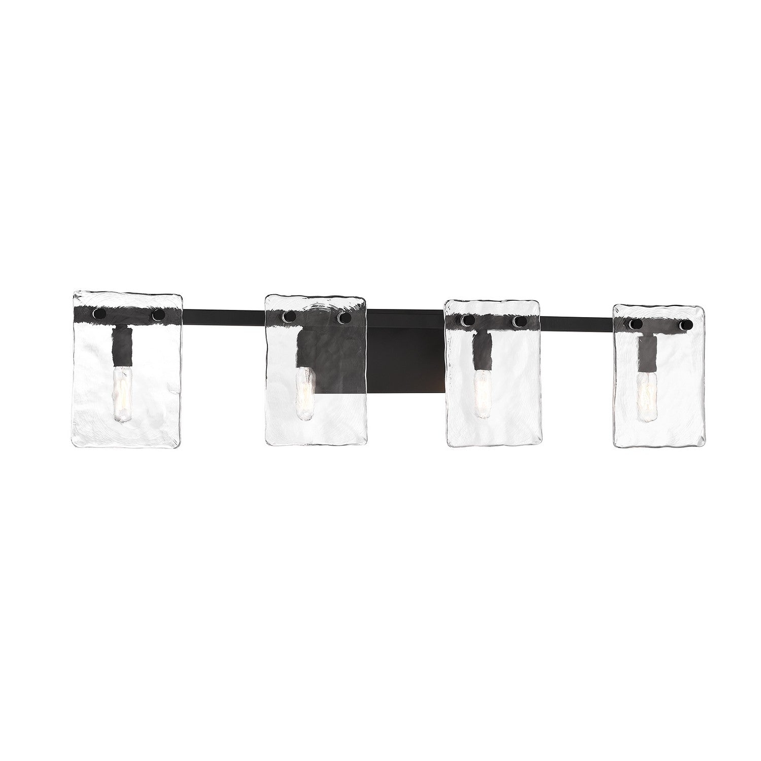 Savoy House - 8-8204-4-BK - Four Light Bathroom Vanity - Genry - Matte Black