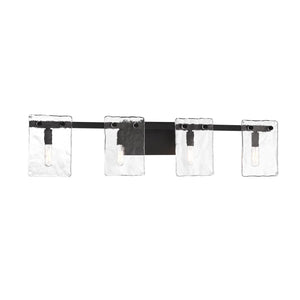 Savoy House - 8-8204-4-BK - Four Light Bathroom Vanity - Genry - Matte Black