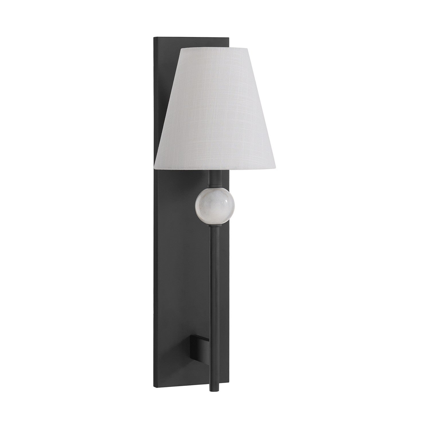 Savoy House - 9-1968-1-89 - One Light Wall Sconce - Travis - Matte Black