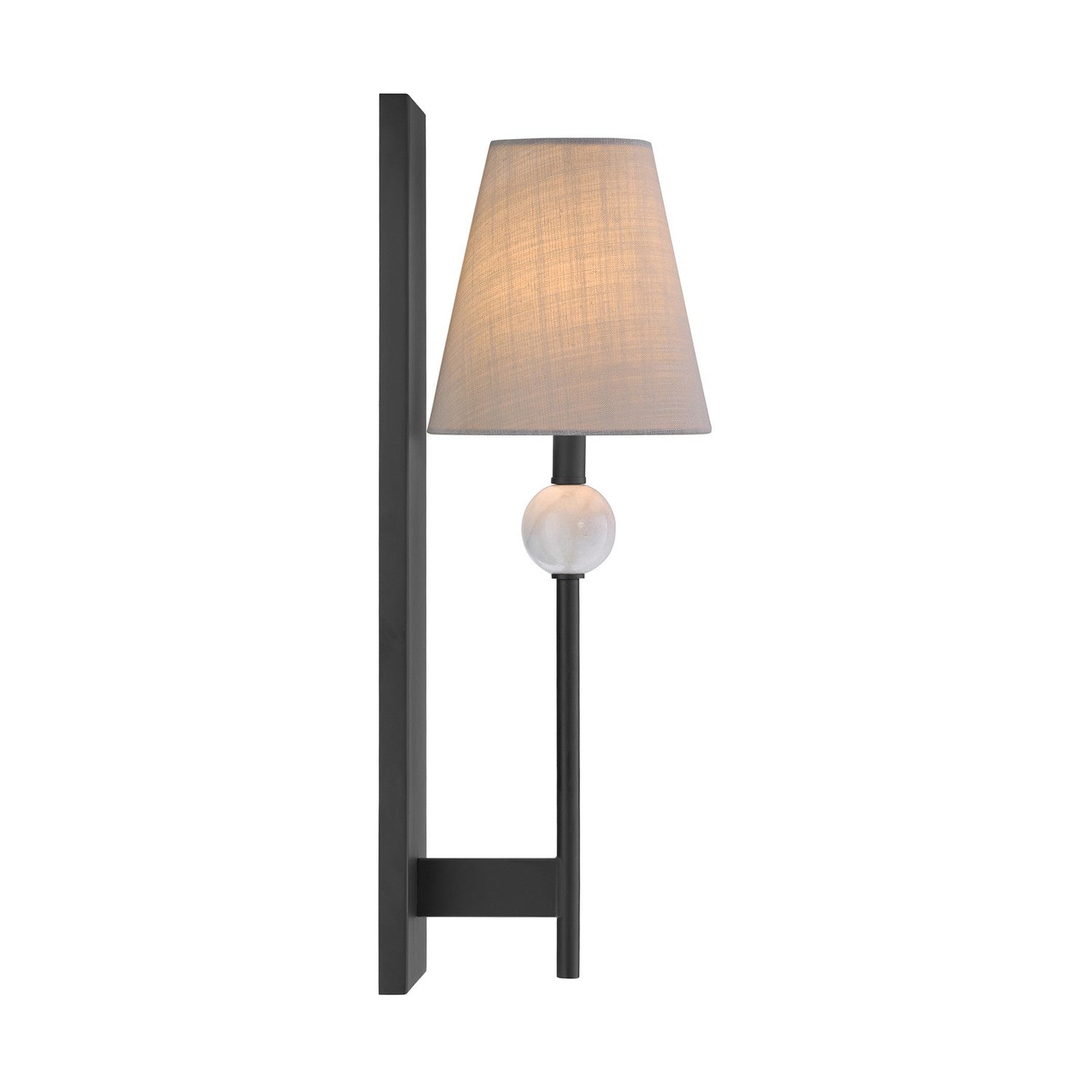 Savoy House - 9-1968-1-89 - One Light Wall Sconce - Travis - Matte Black