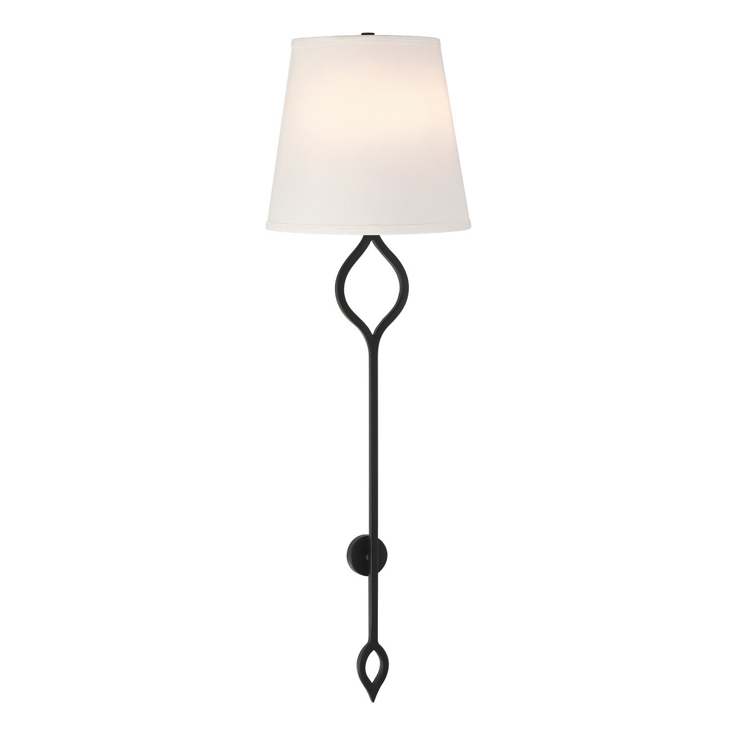 Savoy House - 9-2866-2-89 - Two Light Wall Sconce - Roxbury - Matte Black