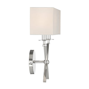 Savoy House - 9-3305-2-109 - Two Light Wall Sconce - Arondale - Polished Nickel