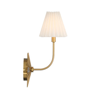 Savoy House - 9-4408-1-322 - One Light Wall Sconce - Crestwood - Warm Brass