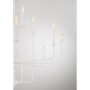 Savoy House - 1-4046-12-83 - 12 Light Chandelier - Avondale - Bisque White