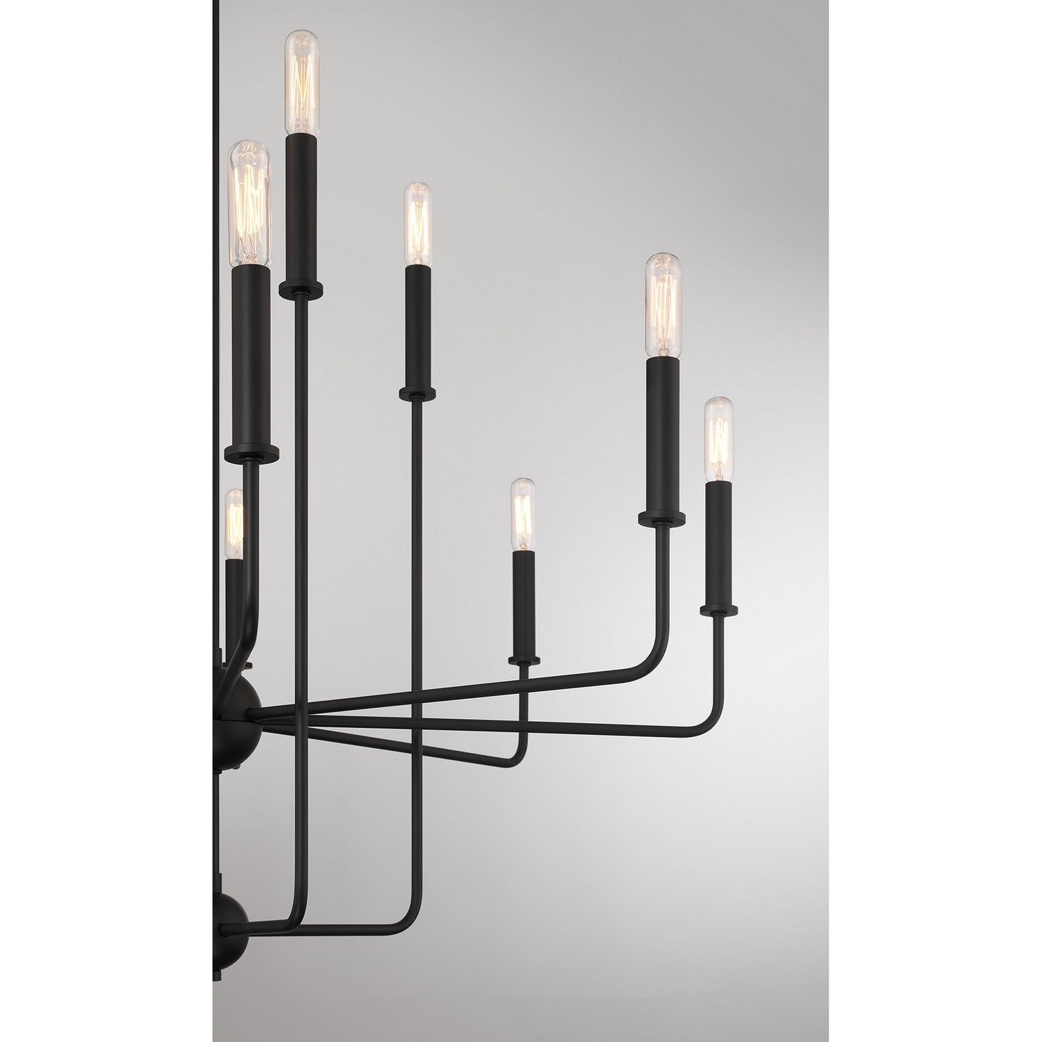 Savoy House - 1-4046-12-89 - 12 Light Chandelier - Avondale - Matte Black