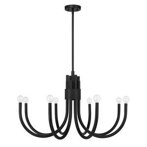 Savoy House - 1-6680-8-89 - Eight Light Chandelier - Sorrento - Matte Black