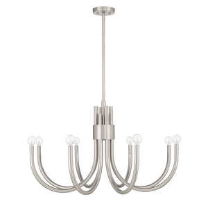 Savoy House - 1-6680-8-SN - Eight Light Chandelier - Sorrento - Satin Nickel