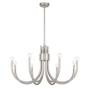 Savoy House - 1-6680-8-SN - Eight Light Chandelier - Sorrento - Satin Nickel